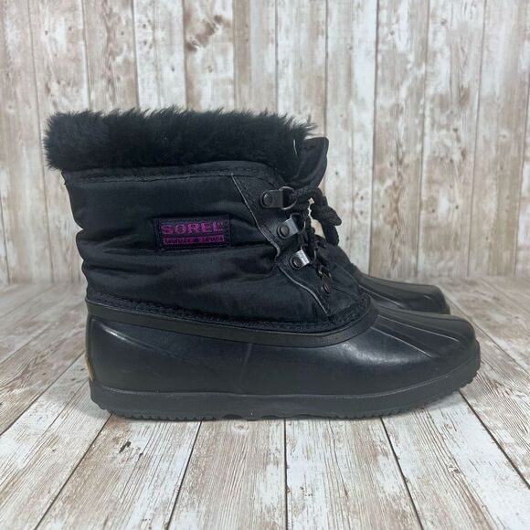 Sorel Kaufman waterproof winter‎ boots Womens 7 - Picture 1 of 9